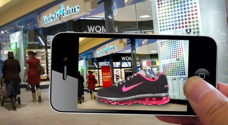 nike Facebook augmented reality ads