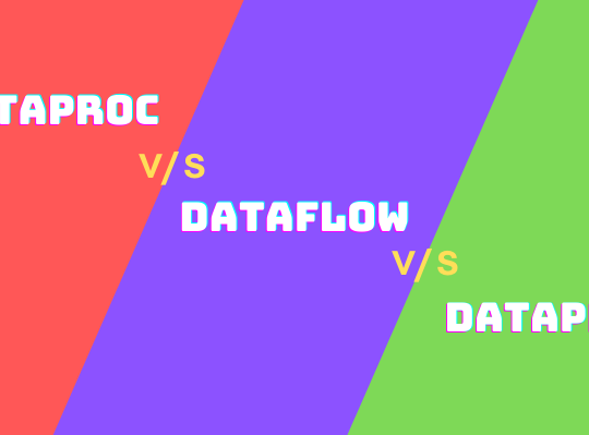 Dataproc vs Dataflow vs Dataprep