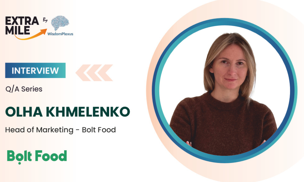 ExtraMile WisdomPlexus QA Series with Olha Khmelenko, Bolt