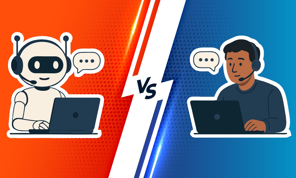 AI Chatbots vs. Human Powered Chatbots