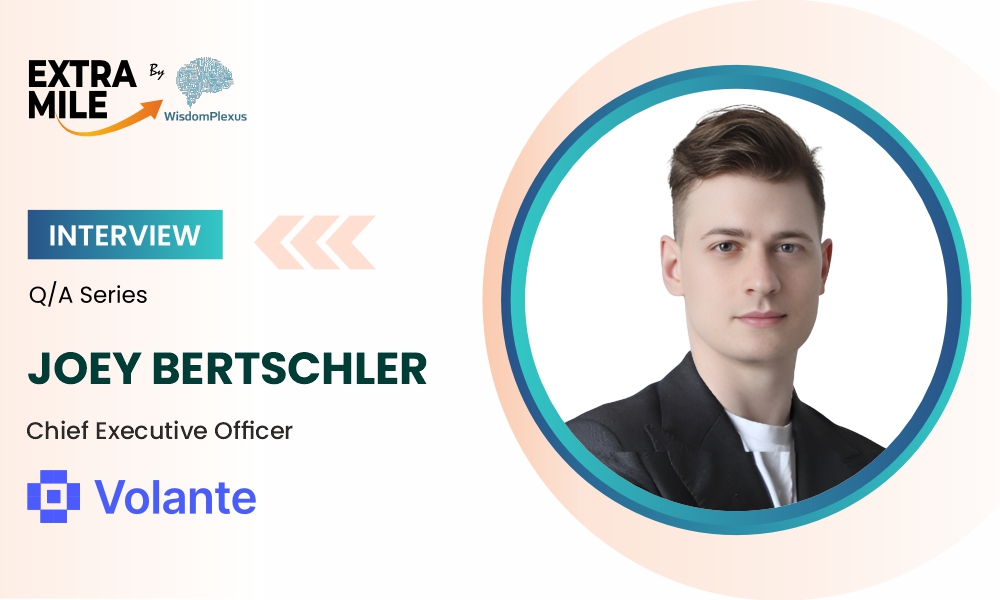 Joey Bertschler, CEO of Volante Labs