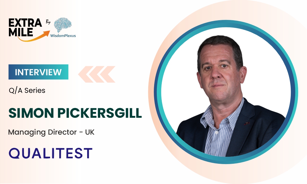 Simon Pickersgill, Managing Director for UK, Qualitest