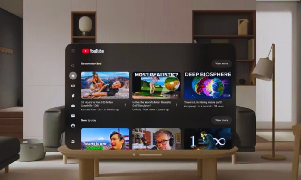YouTube App for Apple Vision Pro Unveiled After Two-Year Wait