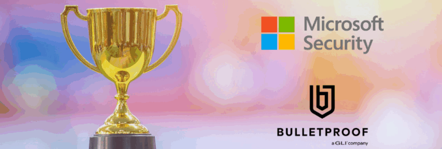 Bulletproof is recognized as Microsoft Security Trailblazer Finalist