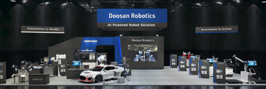 Doosan Robotics Launches AI-Powered Robots at Automatica 2025