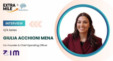 Giulia Acchioni Mena, Chief Operating Officer at ZIM Connections