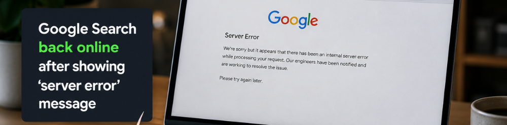 Google search back online Google search back online