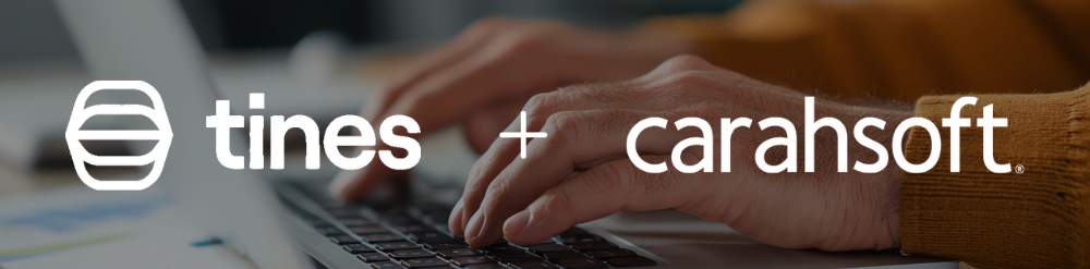 Tines and Carahsoft {{brizy_dc_image_alt entityId=